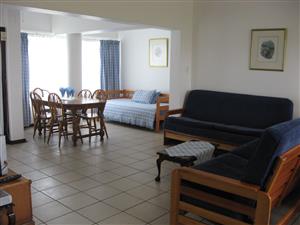 SHELLY BEACH SPACIOUS FURNISHED ONE BEDROOM FLAT UVONGO R5000 JANUARY OCC