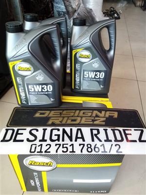 ENGINE OIL RASCH PREMUM 5W30 FULLY SYNTHETIC 5Le
