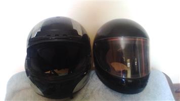 Motor Bike Helmets x2 - Medium Large. Absolute Bargain both 
