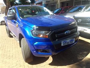 2017 FORD RANGER Double Cab 2.2TDCI XLS Code2 MANUAL blue color 80000KM 