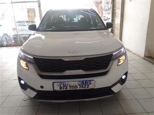 2022 KIA SELTOS 1.6 AUTOMATIC  WHITE, REVERSE SENSOR  PETROL FULL SERVICE HISTORY 37 000KM UND