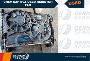 Chev Captiva Used Radiator Fan 