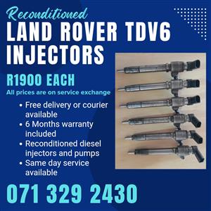 LAND ROVER DISCOVERY TDV6 INJECTORS FOR SALE WITH WARRANTY 