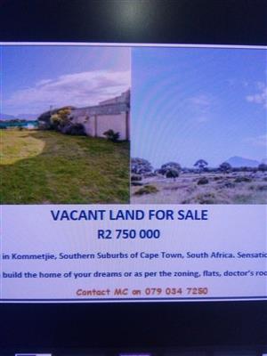 Vacant land for sale 