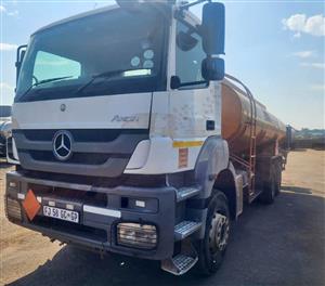 2016 MERCEDES BENZ, 3335, RIGID DIESEL TANK TRUCK