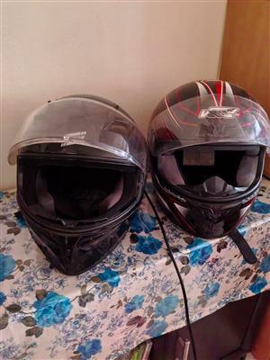 Motorbike shooter helmits