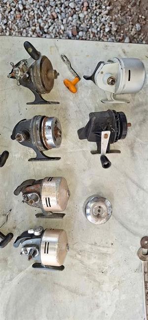 Vintage Bass Fishing reels