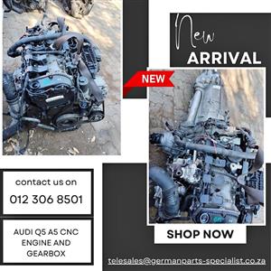 Audi Q5 A5 CNC Engine And Gearbox FOR SALE  