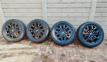 Ford Ranger 4 x 20" Rims & Tyres