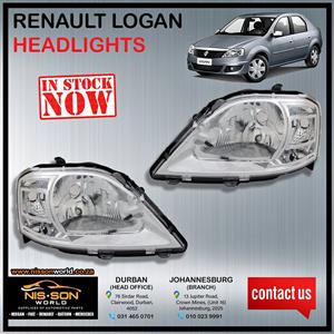 RENAULT LOGAN HEADLIGHTS