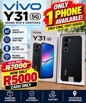 Y31 Vivo cellphone 