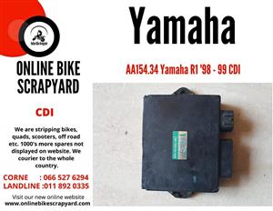 Yamaha R1 CDI.Online bike Scrapyard new and secondhand spares and accessories and workshop. We strip