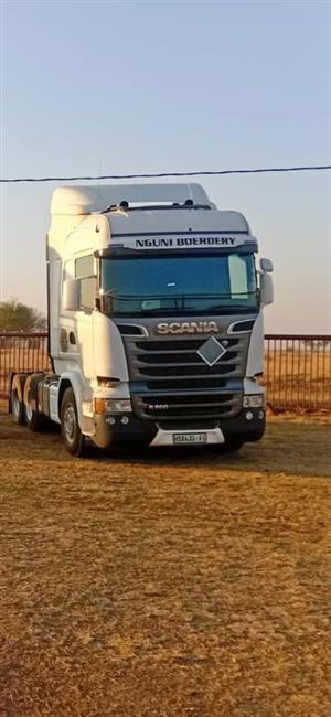 2015 - SCANIA R500 v8 Double Axle truck- 838000km | Excellent condition