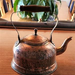 antique kettle bronze plated