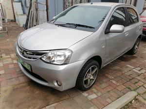 Toyota etios 1,5 xs 2012 