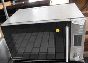 RUSSELL RHEM30L SILVER AND BLACK MICROWAVE S065270A