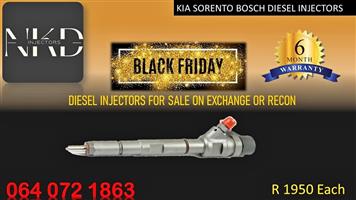 KIA SORENTO DIESEL INJECTORS FOR SALE
