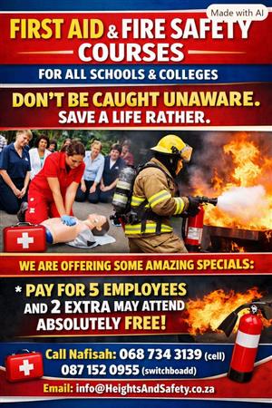 FIRST AID & SAFETY TRAINING