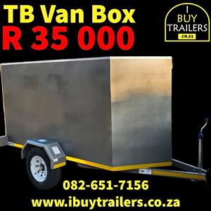 2024 TB VAN Box Body  Travel / Tour Trailer 