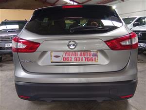 2017 Nissan Qashqai 1.2T Visia 85KW 6.2/100km SUV  Manual 120,000km Upholstered 