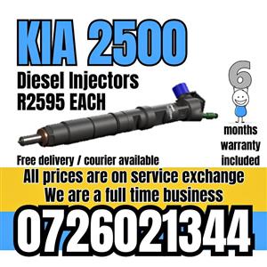 Kia 2500 diesel injectors for sale