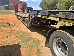 2020 34ton SA truck bodies triaxle lowbed trailer, 