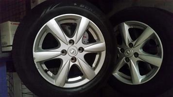 Rims and tyres  for sale