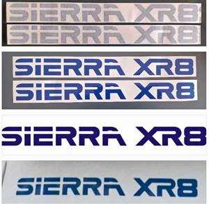 Ford Sierra XR8 boot stickers decals vinyl graphics