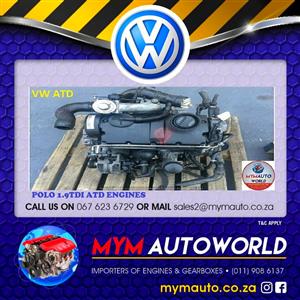 MYM IMPORTERS OF USED POLO 1.9TDI ATD ENGINES
