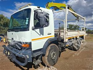 2003 Mercedes Benz Atego 1017 with Crane for sale