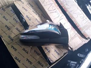 Toyota Hilux GD-6 legend Front mirror for Sale with chrome cover whatsapp 