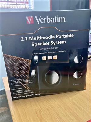 Verbatim 2.1 Multimedia Portable Speaker System