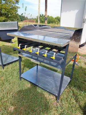 6 burner grill