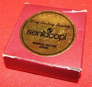 Sentacopi Black & Red Cotton Fabric Heavy Inked Typewriter Ribbon Group-2
