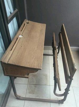 Antique School Desk For Sale Junk Mail