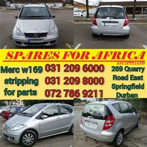 Mercedes-Benz A170 W169 now stripping for parts 