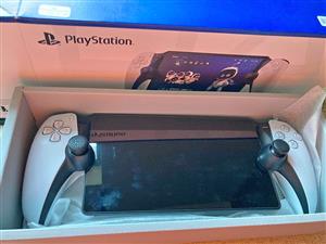 PlayStation 5 portable with cover box and charger