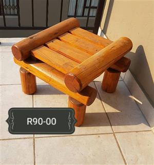 Mini Wooden Log Chair For Sale Junk Mail
