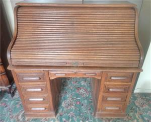 Antique Roll-Top Desk