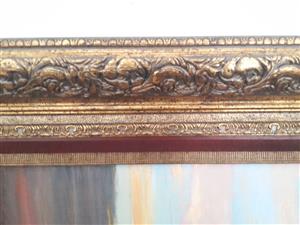 picture frame mouldings and frames, variety, new, various sizes