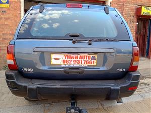 2004 Jeep Grand Cherokee 4X4 2.7CRDi Laredo Quadra Drive Automatic