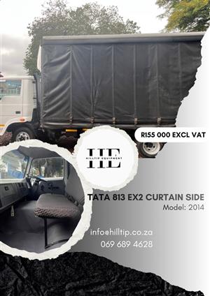 2014 TATA 813 Ex2 Curtain Side R155 000 Excl. Vat Area: PTA
