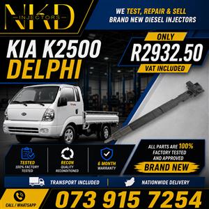 Kia K2500 Delphi Diesel Injectors 