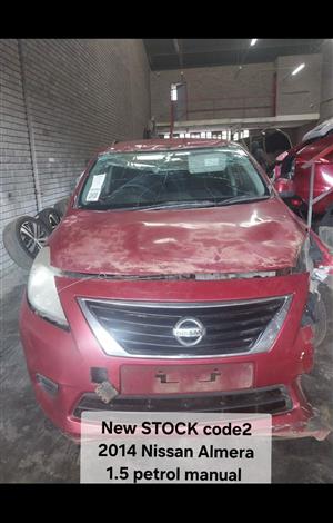 2014 nissan Almera 1.5 petrol manual spares