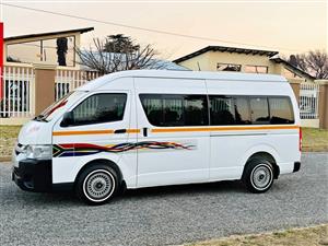 2011 Toyota Quantum, 300k kms, 2nd owner from new, petrol, start and go. Roodepoort. Call Jay