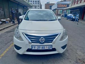 2017 NISSAN ALMERA 1.5 PETROL, MANUAL TRANSMISSION, WHITE COLOUR