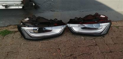 AUDI A4 B8 FACE-LIFT HEADLIGHTS 2013 TO 2016 MODEL