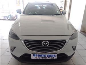 2016 Mazda Cx3 Skyactiv tec 2.0 White Automatic, Petrol,  Sunroof, reverse camera and reverse