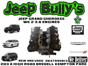 JEEP GRAND CHEROKEE WK 2 3.6 ENGINES	FOR SALE KEMPTON PARK 