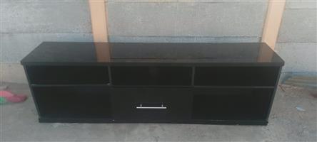 180cm Black Gloss Tv Stand